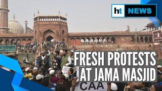 Fresh protest at Delhi’s Jama Masjid against Citizenship Act