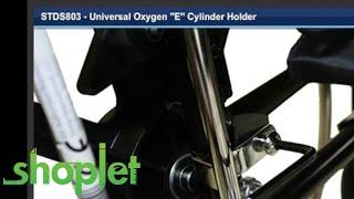 Drive Devilbiss Healthcare Universal Wheelchair Oxygen "E" Cylinder Holder