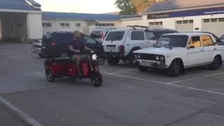 Электротрицикл Rutrike Экипаж Люкс пассажирский трехместный.