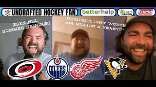 2024 NHL Summer Signings Part One; Draisaitl and Crosby contracts are not worth it?!?