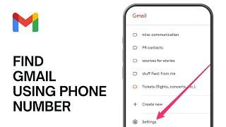 How to Find Gmail Using Phone Number