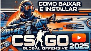 TUTORIAL COMO BAIXAR CS GO ORIGINAL GRATIS (2025) PASSO A PASSO COMPLETO.