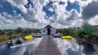 Beautiful sky in Bali