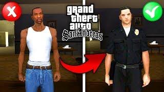 Как играть за ПОЛИЦЕЙСКОГО в GTA: San Andreas ?!