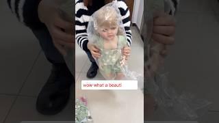 silicone reborn baby box opening | reborn babies dolls box opening#shorts