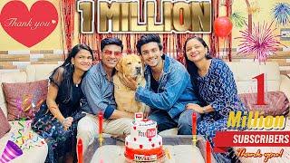 1 Million Subscribers Celebration | Surprise mil gya️ | Anant rastogi