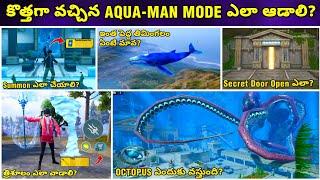 Bgmi AQUA-MAN MODE Explained in TELUGU | OCEAN ODYSSEY MODE | Bgmi 3.3 Update | తెలుగులో