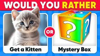 Would You Rather...? MYSTERY Box Edition  Quiz Kingdom