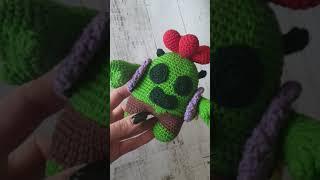 Спайк из Brawl Stars Скоро на канале express мк #вязаниекрючком #spike #вязанныеигрушки #hoombrand