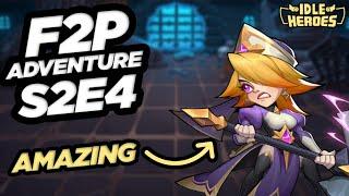 Idle Heroes - F2P Adventure: S2E4 FIONA IS AMAZING In Aspen Dungeon!!!