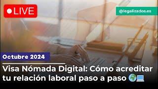 Cómo validar tu relación laboral y obtener la visa Nómada Digital en España ️