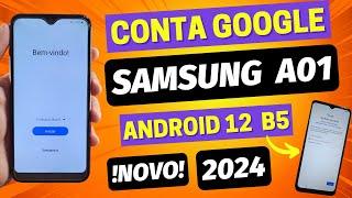 REMOVER CONTA GOOGLE SAMSUNG A01 ATUALIZADO 2024 PELO PC SM-A015M SEM UNLOCKTOOL NOVO MÉTODO GRÁTIS