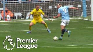 Erling Haaland's brace makes it 2-1 for Manchester City v. Brentford | Premier League | NBC Sports