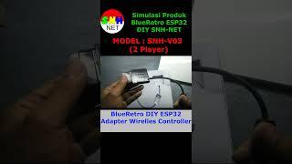 unboxing blueretro esp32 DIY SNH NET V03 #ps2