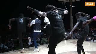 Mozey Fizza performing his hits at 7 years of Sparo UG concert