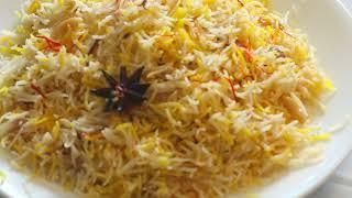 Saffron Rice Pulao : Easy Saffron Rice Recipe