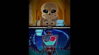 Battles | Undertale/Hellverse | Sans #vs Vox #shorts