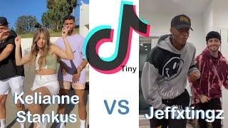 #Short Jeffxtingz VS Keliannestankus  TikTok Dance Compilation 2021