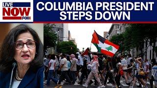 BREAKING: Columbia President Shafik resigns after campus Gaza war protests | LiveNOW from FOX