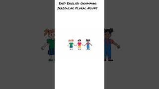 #shorts English Grammar for Beginners | Irregular Plural Nouns | Child Children #english #ingles