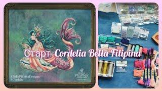 Новый старт Cordelia Bella Filipina, продвижения процессов #вышивкакрестиком #crossstitch