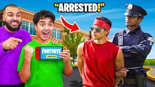 Little Brothers School Bully Gets Arrested.. (FORTNITE!)