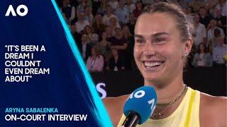 Aryna Sabalenka On-Court Interview | Australian Open 2025 Semifinal