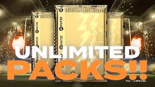 How To Get UNLIMITED PACKS in FIFA 22