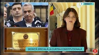 Stirile Kanal D - Sedinta speciala la Curtea Constitutionala! | Editie de pranz