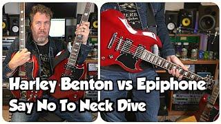 Epiphone SG 61 VS Harley Benton DC Custom & How To Get Rid Of Neck Dive