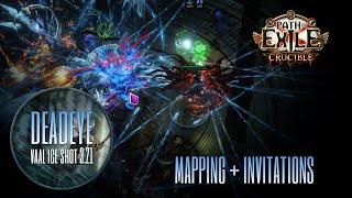 [POE] Path of Exile 3.21 | Vaal Ice Shot | Mapping + Invitations |