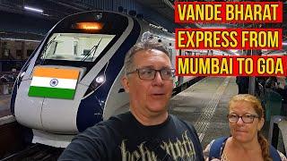 Vande Bharat Express 22229 - Mumbai to Goa (Thivim station)