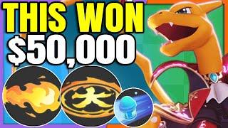 This CHARIZARD BUILD won a $50,000 Tournament | Pokemon Unite