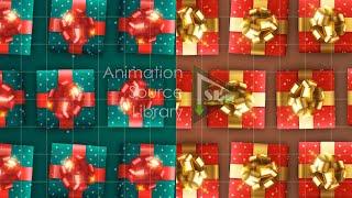 Magical Christmas Gift Box Animation Video Full HD - Animation Source Library (ASL)