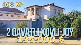 2 qavatli 400 m² xovli-joy sotuvda #xorazmuyjoynarxlari