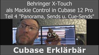 "Behringer X Touch als Mackie Control in Cubase 12"  TEIL 4  "Encoder Assign - EQ und LAST(Sends)"