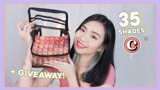 COLOURETTE COLOURTINTS ALL 35 SHADES SWATCHES !!! | phonycore 2020 (Philippines)