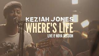 Keziah Jones - Where's Life (Live @ Nova Session)