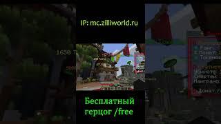 Забирай Донат Герцог БЕСПЛАТНО на Копии FunTime PVP | Анархия Фантайм ПВП | ФТ |
