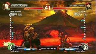 SSF4 AE 2012 HD- DOKINCHAN007 (Cammy) VS Posseidonn (Akuma)