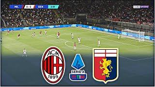 AC MILAN vs GENOA | LEGA SERIE A TIM 2024/25