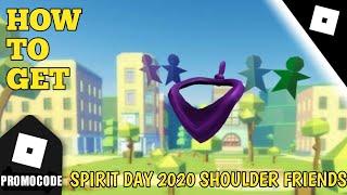 [PROMOCODE] How To Get 'SPIRIT DAY 2020 SHOULDER FRIENDS' on Roblox