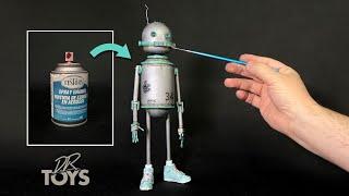 Diy: Upcycling An Old Spray Paint Can Into A Robotc