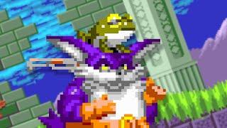 Sonic Hack - Big The Cat In Sonic The Hedgehog (All Froggy Locations)