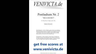 Postludium Nr. 2 "IRE CUM DEO" for Brassquartet, by Martin Heinrichs