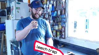 Making Leech traps & Testing them out!