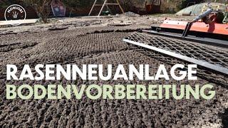 Rasenneuanlage | Bodenvorbereitung