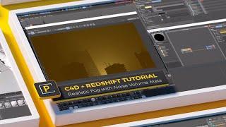 Redshift C4D Tutorial: Create Realistic Fog with Noise Volume Materials