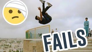 Parkour Funny Fails Compilation (Part 1) - Parkour In Pakistan