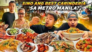 Battle of "THE BEST CARINDERIA at Paboritong ULAM" sa Metro Manila! | Mga UMUUSOK na CARINDERIA!